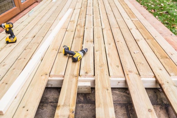 Damaged Deck Boards Repair in San Angelo