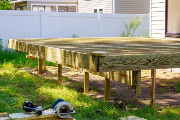 Elevated Deck Installation in San Angelo