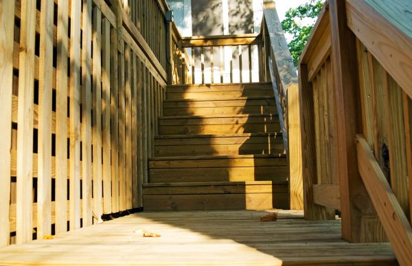 Deck Steps Replacement in San Angelo