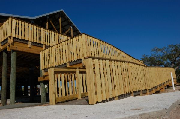 Wood Ramp Construction in San Angelo