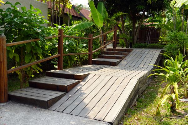 Wood Ramp Installation in San Angelo
