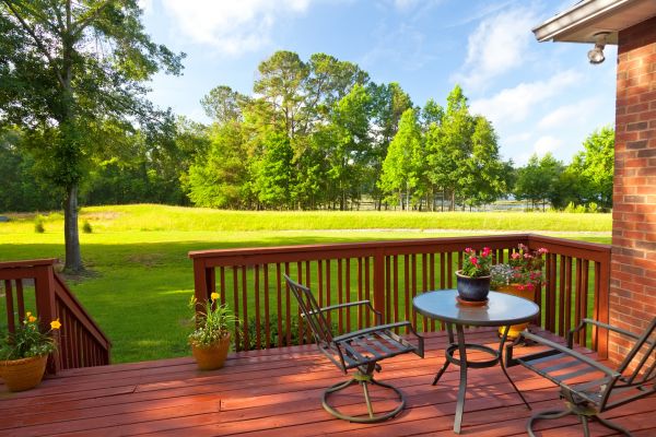 Redwood Deck Installation in San Angelo