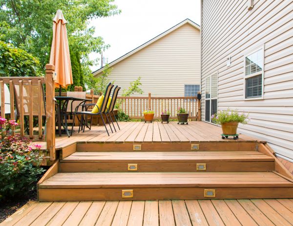 Wooden Patio Installation in San Angelo