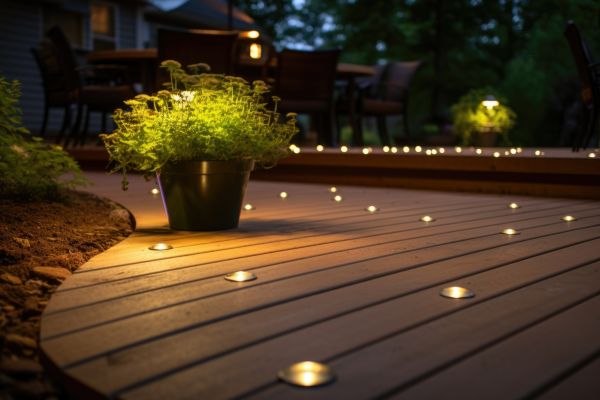 Ground Level Deck Construction in San Angelo